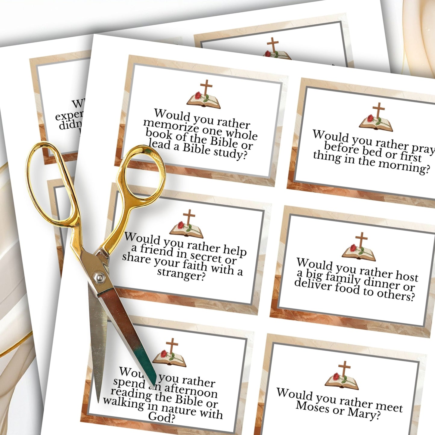 Christian Conversation Cards