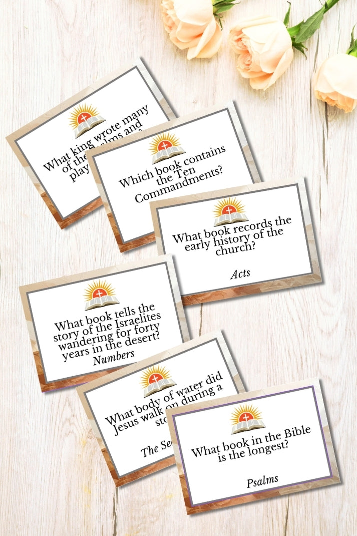 Bible Trivia (120 Cards)