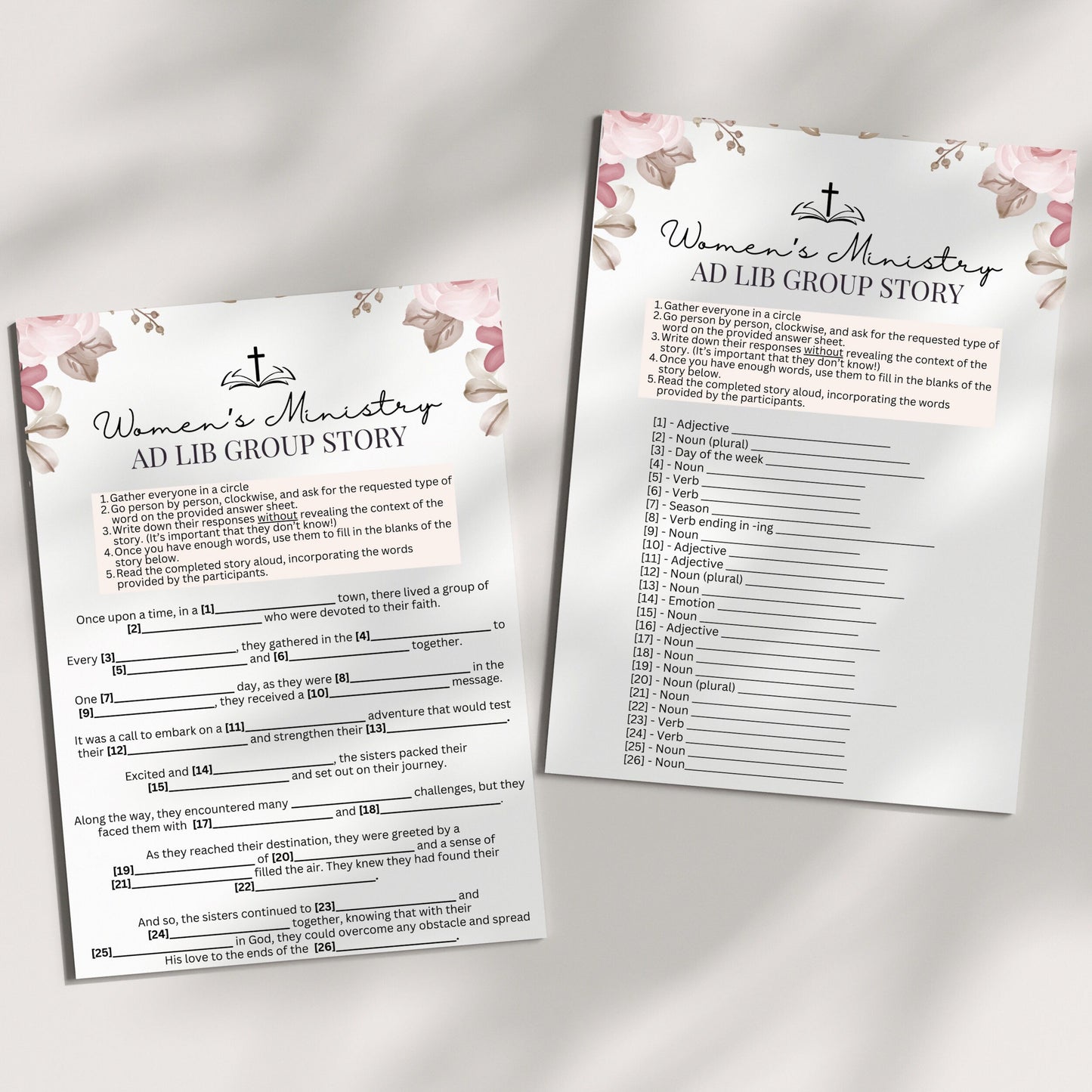 Women's Ministry Ad Lib